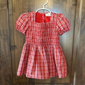 Crewcuts Red Plaid Kids Formal Dress